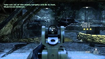 MW3: Spec Ops Mission #1: Stay Sharp - 3 Stars!