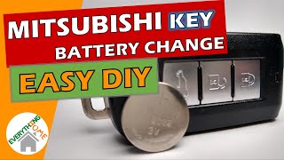 Mitsubishi Outlander (inc PHEV) Key Fob Battery Change  DIY  Quick / Easy / Cheap