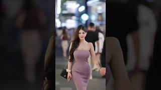 Download Lagu New Beautiful chinese girl street fashion tiktok #shortsvideo #shortsfeed #ytshorts #beauty #4k MP3