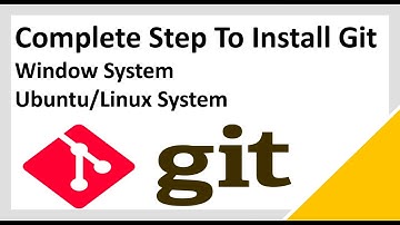 Git Install Windows| Ubuntu Step By Stpe | In Hindi