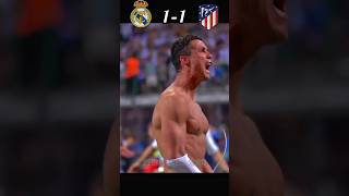 Real Madrid Vs Atletico Madrid Final 2016 🏆🔥 1-1 Penaltyshootout 5-3 #Football #Shorts #Ronaldo 🔥