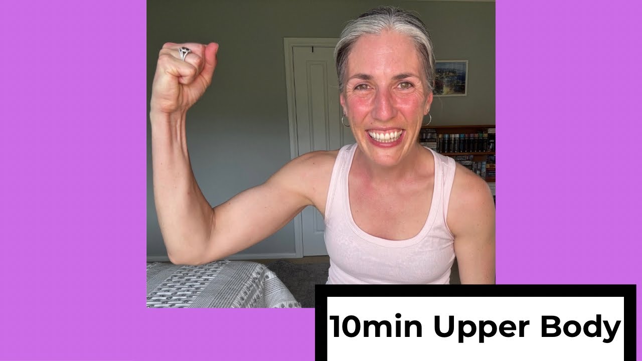 10 Minute Upper Body Dumbbell Workout (No Repeat) - YouTube