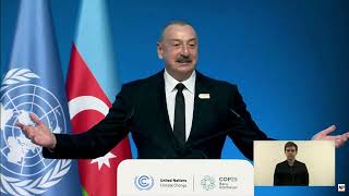 Mukhtar Babayev | COP 29 | Baku, Azerbaijan | 12 November 2024 | Just Stop Oil
β» Please consider donating 1 hours wage every month: https://juststopoil.org/donate/
π¦ Join a National Zoom Session: https://juststopoil.org/zoom
π§πΎβπ€βπ§π» Attend a talk online or in person: https://juststopoil.org/events/
βπ» Sign up to step up with us: https://juststopoil.org/sign-up/
Carry on emitting today and hope at some future date huge carbon sucking technology will solve the problem. Yet we know carbon is killing today, and global emissions are still rising.
Oil is more valuable than our culture, our heritage, our bodies. More valuable than the beautiful web of life on earth, more valuable than home.
#juststopoil
#climatecrisis
#globalwarming Mukhtar Babayev | COP 29 | Baku, Azerbaijan | 12 November 2024 | Just Stop Oil