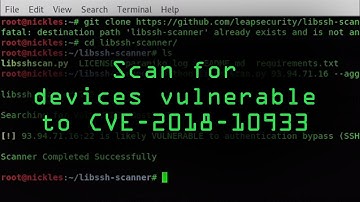 Scan for Devices Vulnerable to the Libssh Exploit [Tutorial]