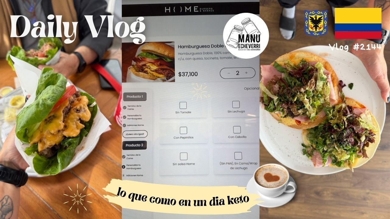 🔥LO QUE COMO EN UN DIA ALTO EN PROTEINA | RECETAS FACILES EN CASA | VLOG 2144 | Manu Echeverri