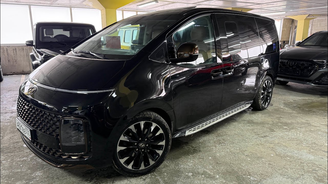 Тест Драйв  Hyundai Staria 2023г, 2.2d-177лс, 50.000км, цена 6.800.000 рублей.