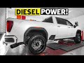 Big diesel  big hp towspec denali on the dyno