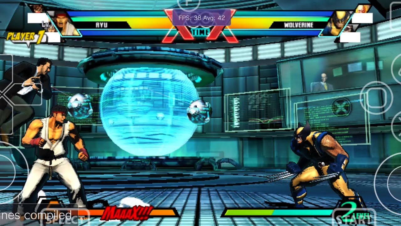 Vita3K Android v11| Ultimate Marvel vs. Capcom 3 | Turnip Upscale 0.75x ...