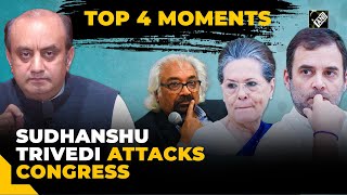 Top 4 Moments: BJP’s Sudhanshu Trivedi attacks Congress over Sam Pitroda’s ‘inheritance tax’ remark