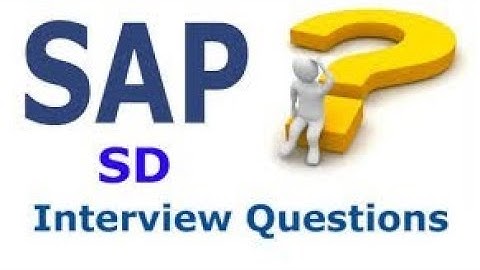 SAP SD L1 Interview Questions and Answers || SAP SD