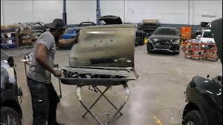 Door skin panel replace how to do it step by step