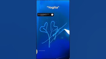 ABCD "Yogita" name signature