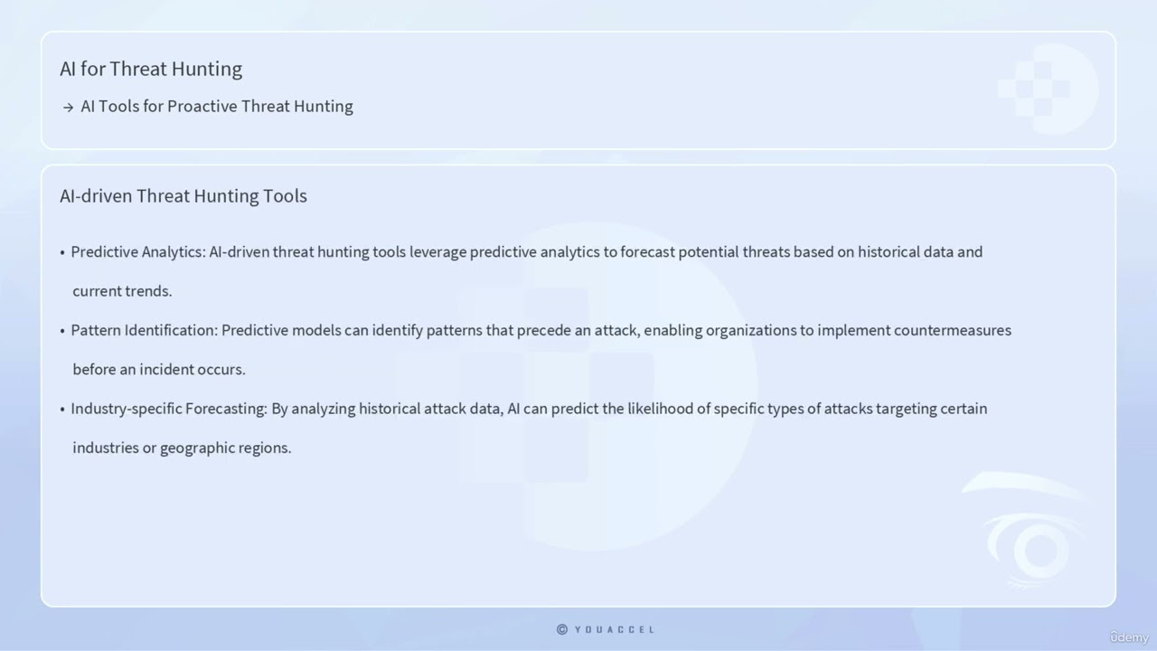 112. AI Tools for Proactive Threat Hunting