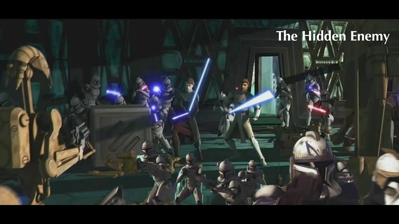 (The Clone Wars) The Hidden Enemy WITH... nothing but ACTION!!! YouTube