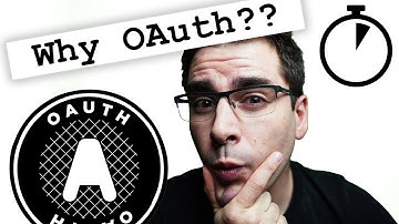What is OAuth and why does it matter? - OAuth in Five Minutes