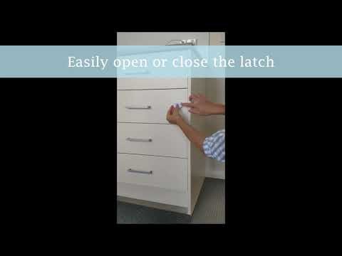 12 Latches 2 Keys By Babytrust Baby Proofing Magnetic Cabinet