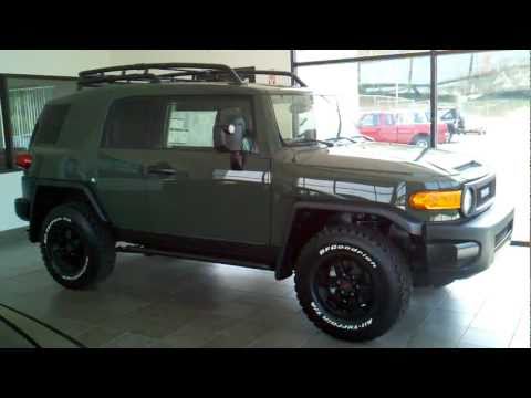 2011 Toyota Fj Cruiser Trail Team Army Green Special Edition Youtube