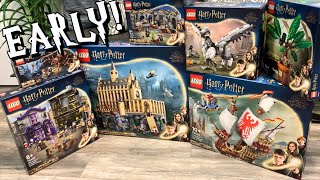 I Got ALL OF THE LEGO Harry Potter SUMMER 2024 Sets EARLY! FULL WAVE UNBOXING!