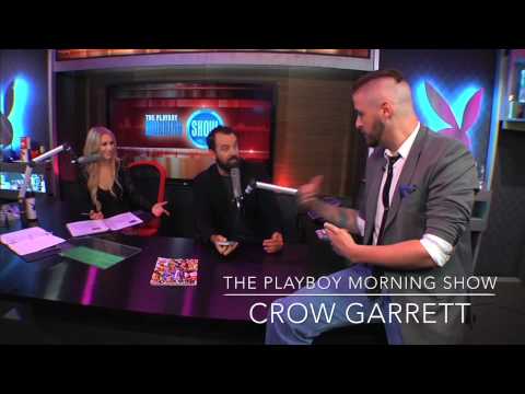 Crow Garrett on The Playboy Morning Show with Andrea Lowell & Dan Cummings