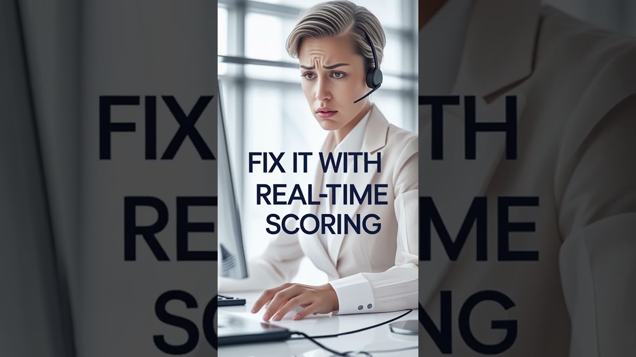 (Stop Losing Sales) Real-Time Call Scoring!