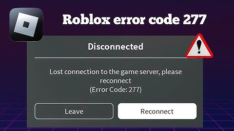 how to fix roblox error code 277 mobile | roblox error code 277