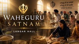 Waheguru Satnam 🙏 Peaceful Langar Hall Simran | Soft Sikh Chant for Seva & Meditation screenshot 3