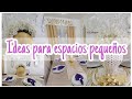 Ideas para tu comedor en espacios pequeños.