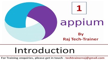 Appium : Mobile Test Automation - Part 1 - Introduction