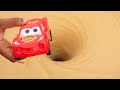 Cars vs Whirlpool Hole Experiment Satisfying and relaxing video