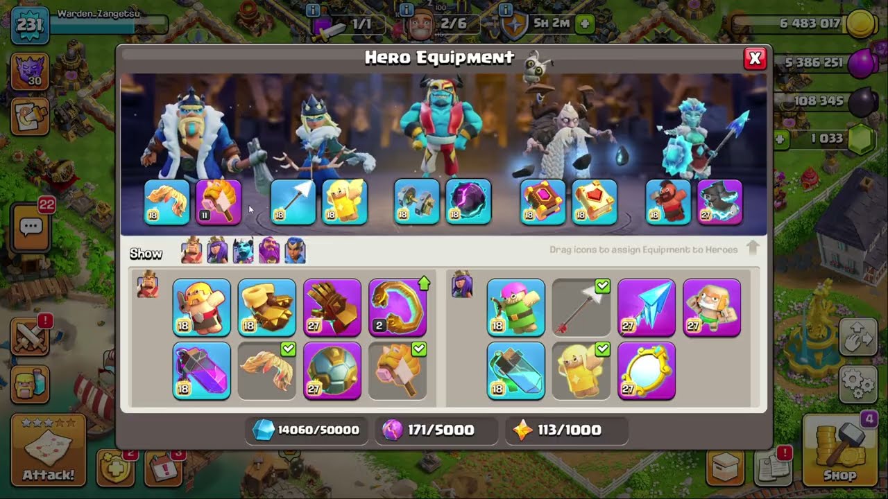 Review Of The New Stick Horse Equipment in Clash Of Clans