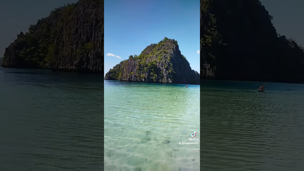 Kayangan Lake is a crystal clear fresh water in coron
