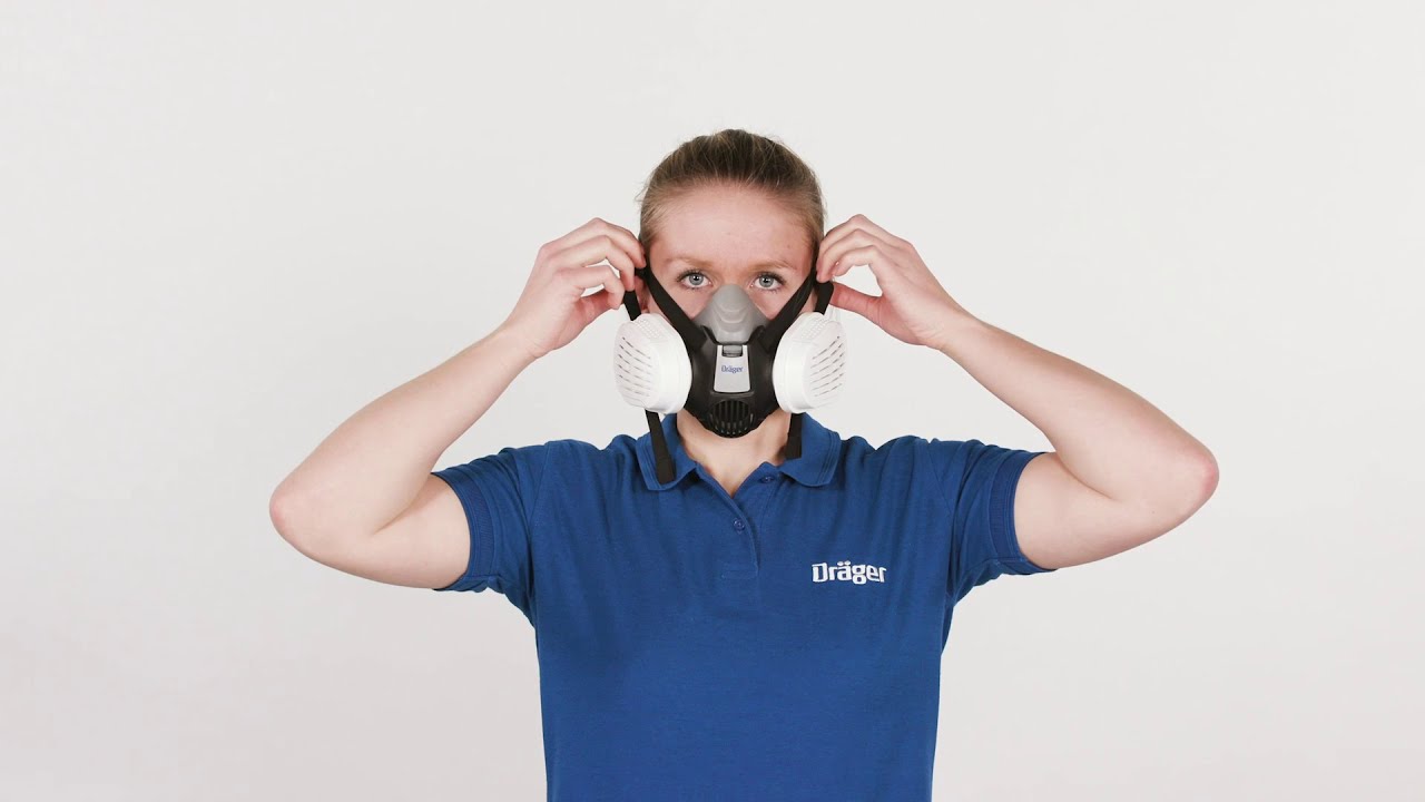 Dräger X-plore 3300 masque de protection avec lunettes de