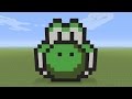 Minecraft Pixel Art -  Yoshi Head
