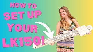 How to set up the LK150 Knitting Machine