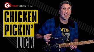 Video thumbnail of "Easy Chicken Pickin' For Beginners | Guitar Tricks"