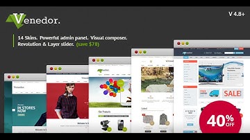 Venedor v2.6.2 – WordPress + WooCommerce Theme Nulled