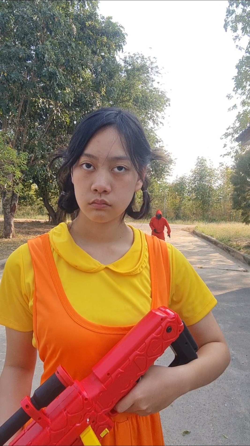 Misery of Pink Guard in SQUID GAME Part20 | JJaiPan #shorts #squidgame