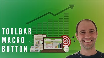 How to insert a macro button on Quick access toolbar and assign macro