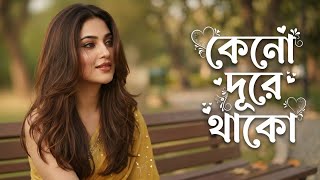 কেন দূরে থাকো | Keno Dure Thako | Female Cover | Modern Bengali Romantic Song #banglagaan #classic 
