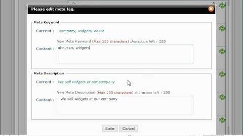 Configuring Site Extras in RVSiteBuilder - Canadian Web Hosting