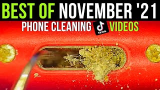 Best of November 2021 phone cleaning TikTok videos compilation