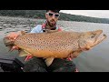 Monster Brown Trout! (Jigging)