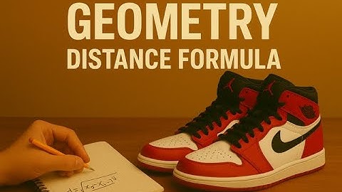 Geometry: Failing Geometry? This Distance Formula Hack Saves You! #math #geometry #youtubemath