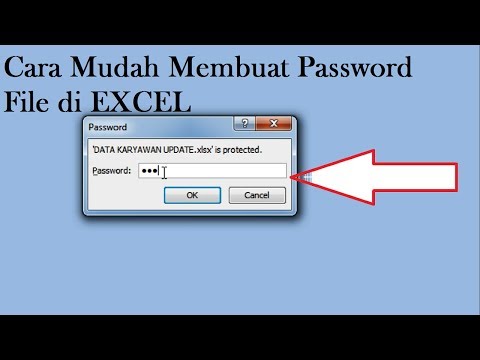 Video Cara tips mudah membuat password file excel 2007 - youtube