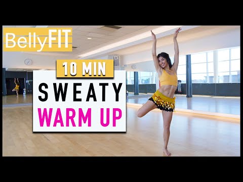 10 Min | Sweaty Warm up to Burn Fat | Belly Fitness