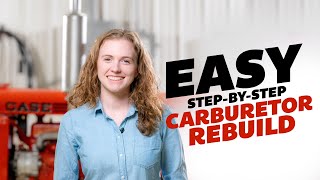How to Rebuild a Marvel Schebler Carburetor on Case VA, VAC, VAI, VAS; Easy StepbyStep Tutorial