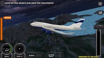 Flight Pilot Simulator 3D New Airplane Boeing 747 Unlocked Android Gameplay #6
