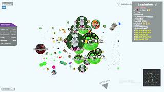 AGAR.IO SERVER TAKEOVER WITH BOTS #683 (2) || OP-BOTS.COM
