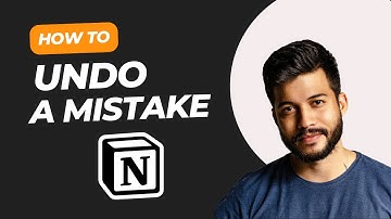 How to UNDO in Notion (Quick & Easy!)