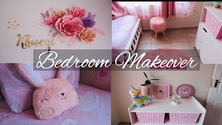 My Daughter's Bedroom Makeover | MRP Home,SheetStreet \&MORE| South African YouTuber| Kgomotso Ramano